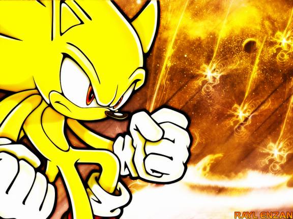 Super Sonic the hedgehog wallpaper by Sonic8546 on