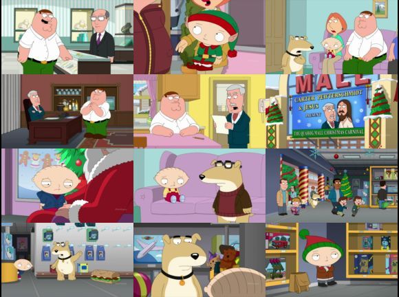 Family Guy Christmas Wallpaper Animation Dominati