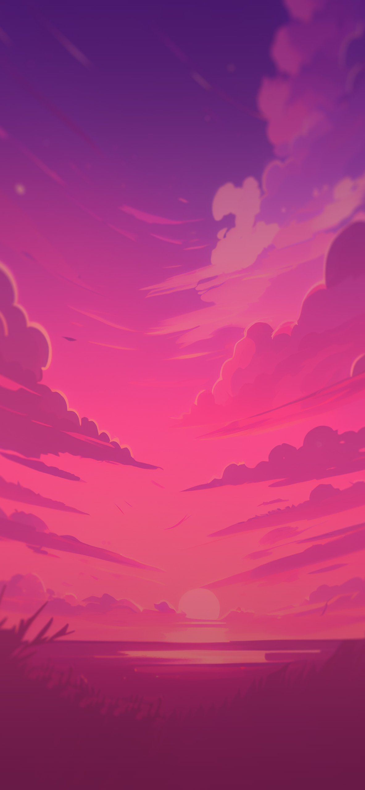 Top More Than Pink Sunset Wallpaper
