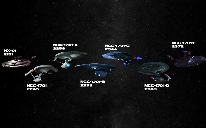 Star Trek Ships Timeline Vehicles Uss Enterprise Wallpaper