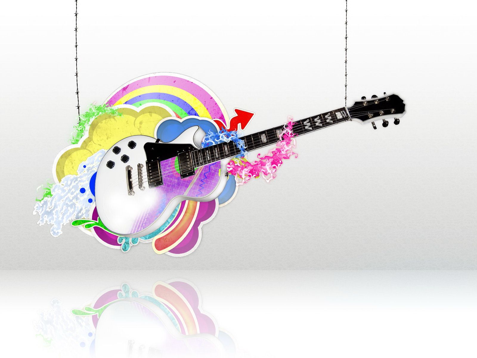 Hq Wallpaper Plus Provides Different Size Of Abstract Guitar HD