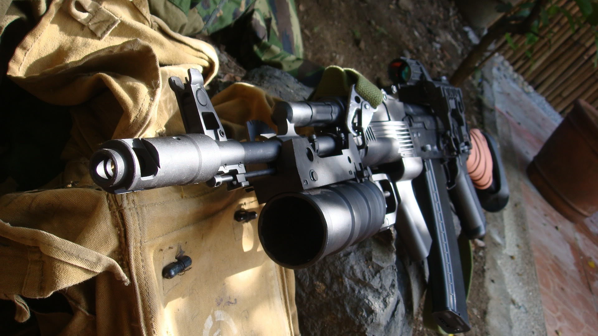 Gun Military Ak Weapon Assault Rifle Rifles Wallpaper HD
