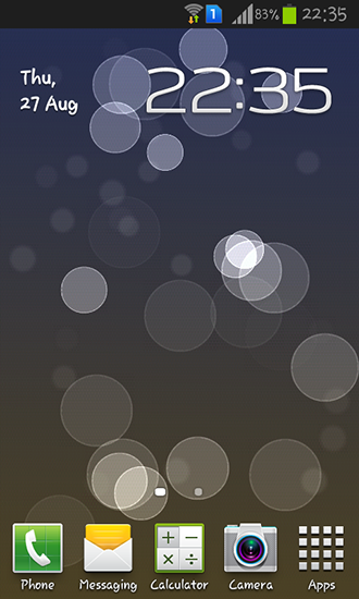Soap Bubble Live Wallpaper For Android