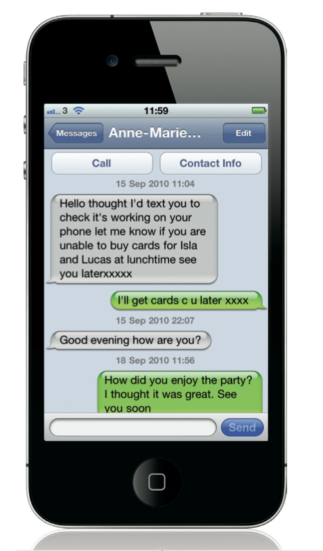 Best Sms iPhone Text Messages System Use The As A