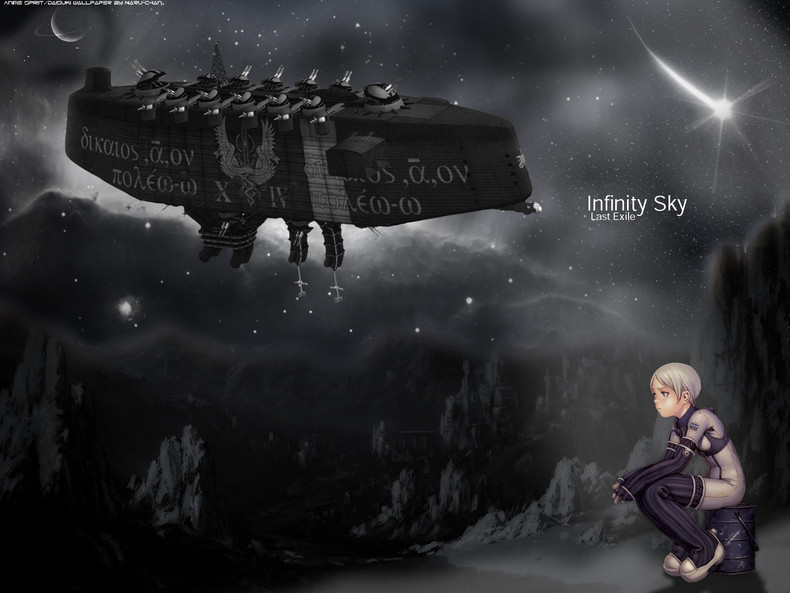 Home Gallery Last Exile Wallpapers Infinity Sky