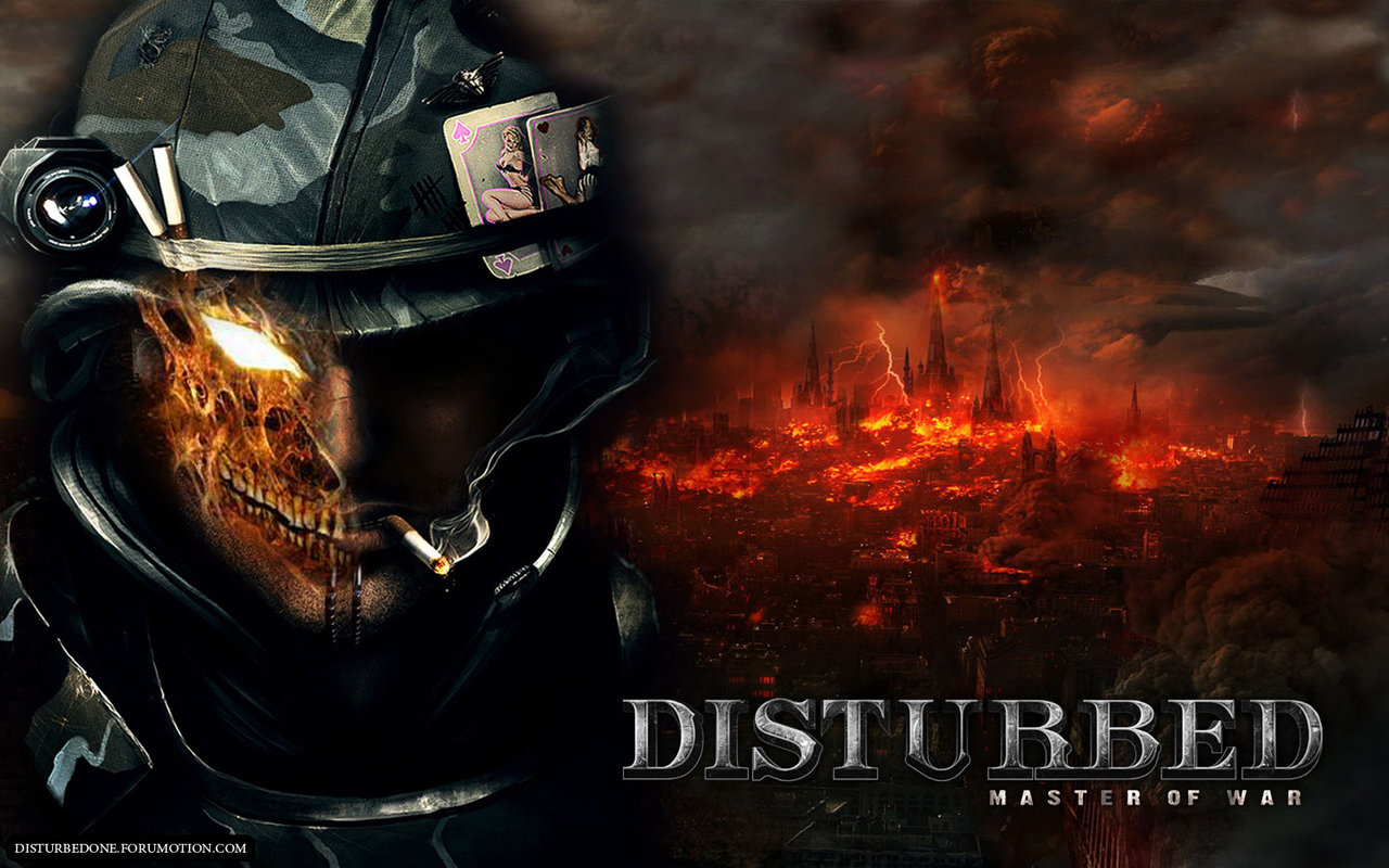 Disturbed The Guy Wallpaper Indestructible Master Of War By