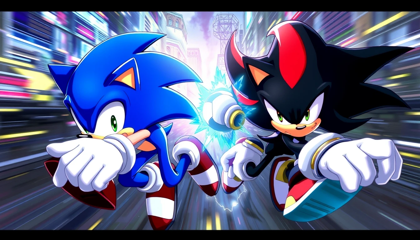 🔥 [50+] Sonic and Shadow Wallpapers | WallpaperSafari