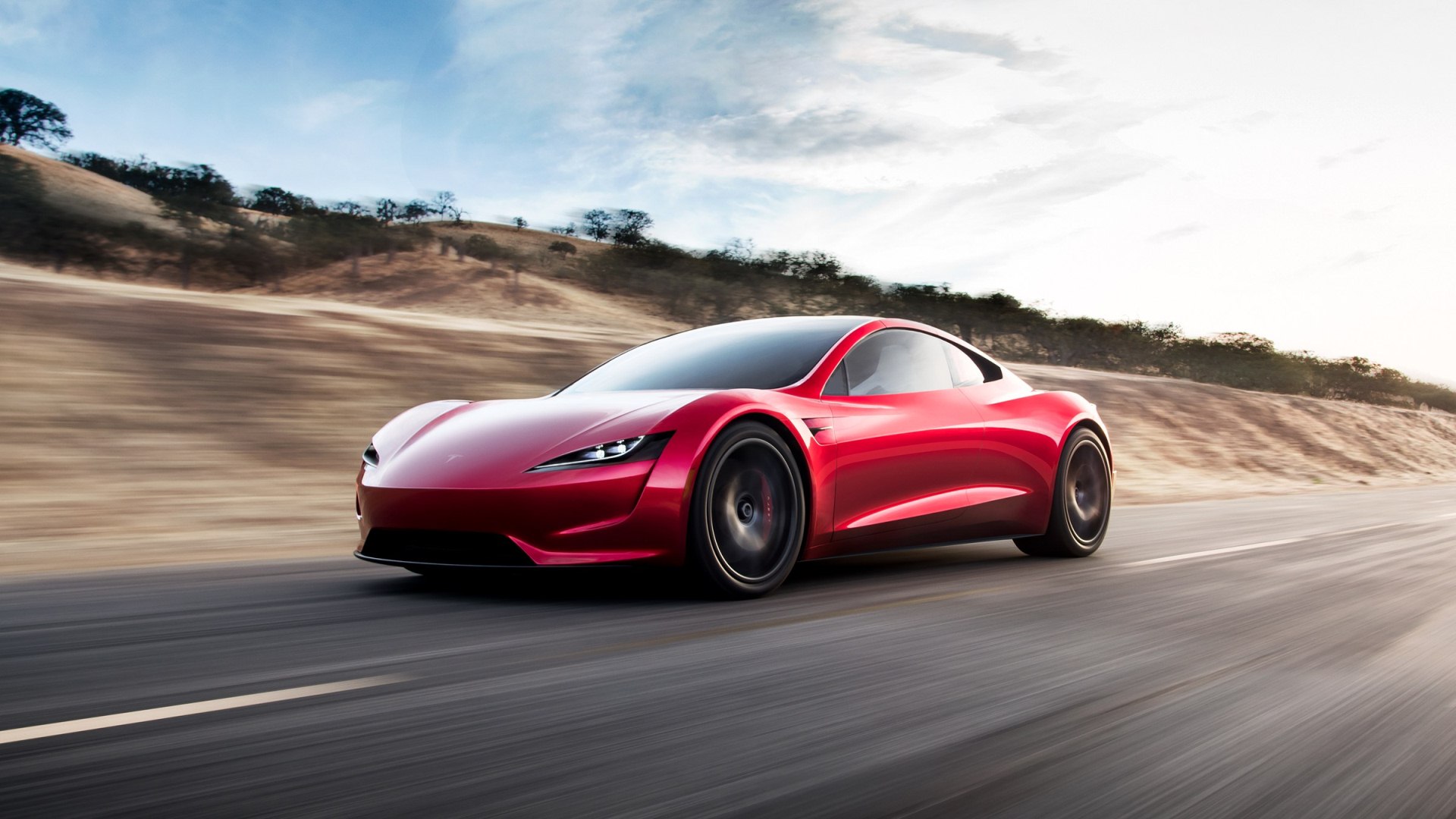 Tesla Roadster Wallpaper X Android