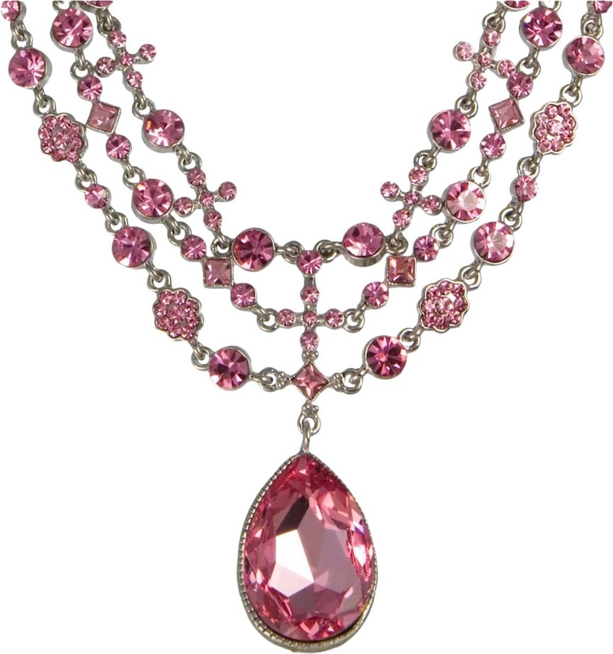 Beautiful Pink Necklace Psd By Anavrin2010