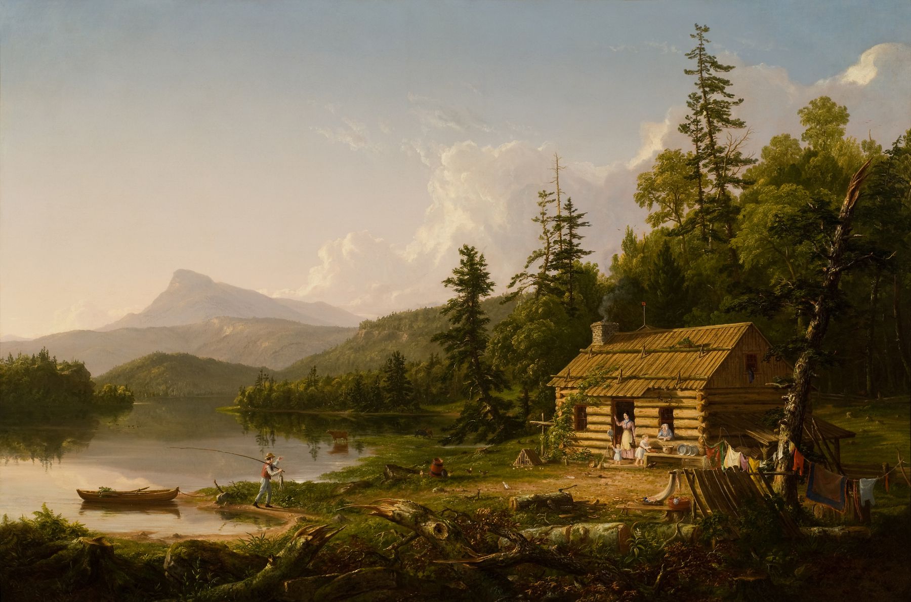 File Home In The Woods Thomas Cole Jpeg Wikimedia Mons