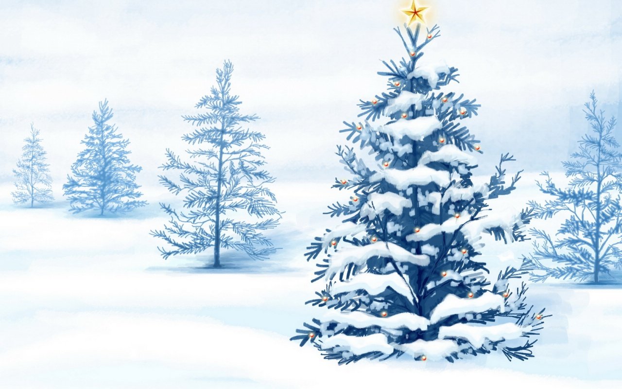 Cool Winter Christmas Wallpaper