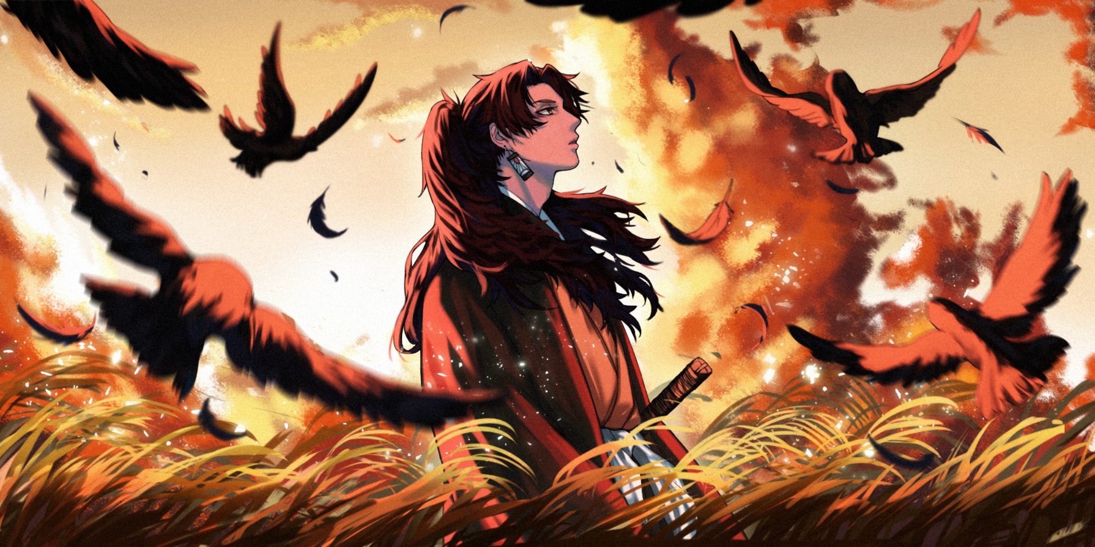 Yoriichi Tsugikuni HD Wallpaper Demon Slayer Anime Masterpiece By Litchi