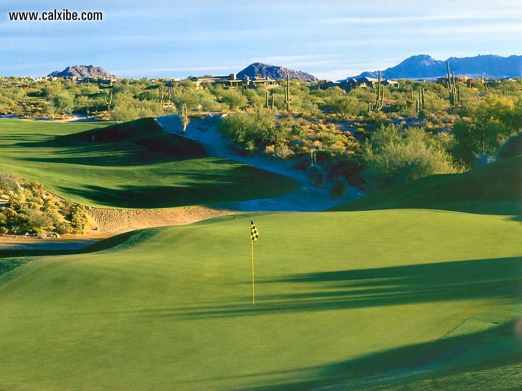 Golf Courses Desert Mountain Cochise Course 9th Hole In Full Screen