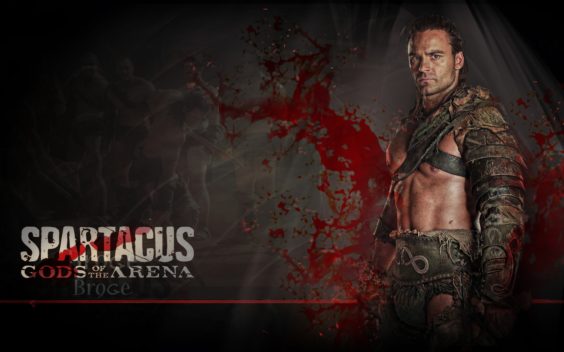 Spartacus Gods Of The Arena Blood Sand Wallpaper