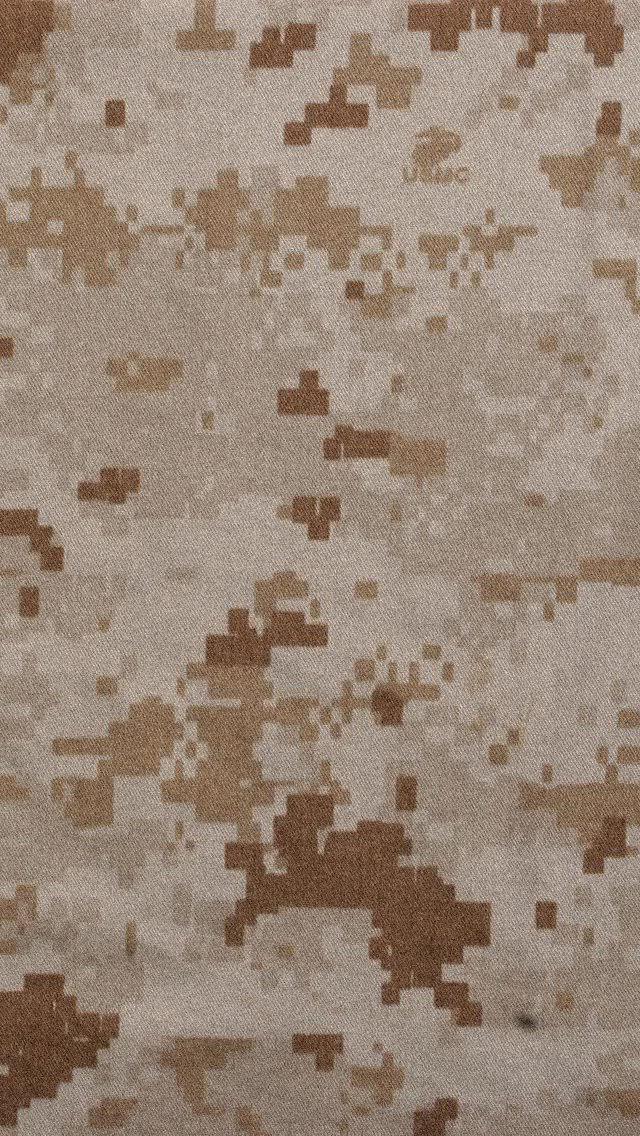 Desert Camo pattern three iPhone 5 Wallpaper 640x1136