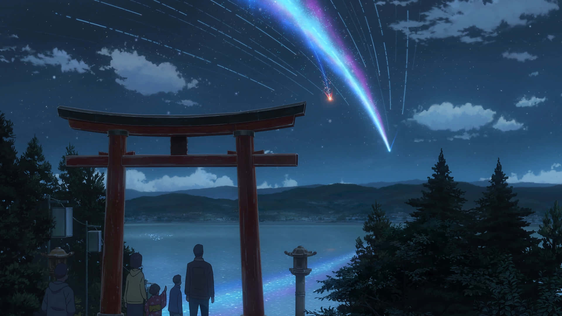 Kimi No Na Wa Background Wallpaper
