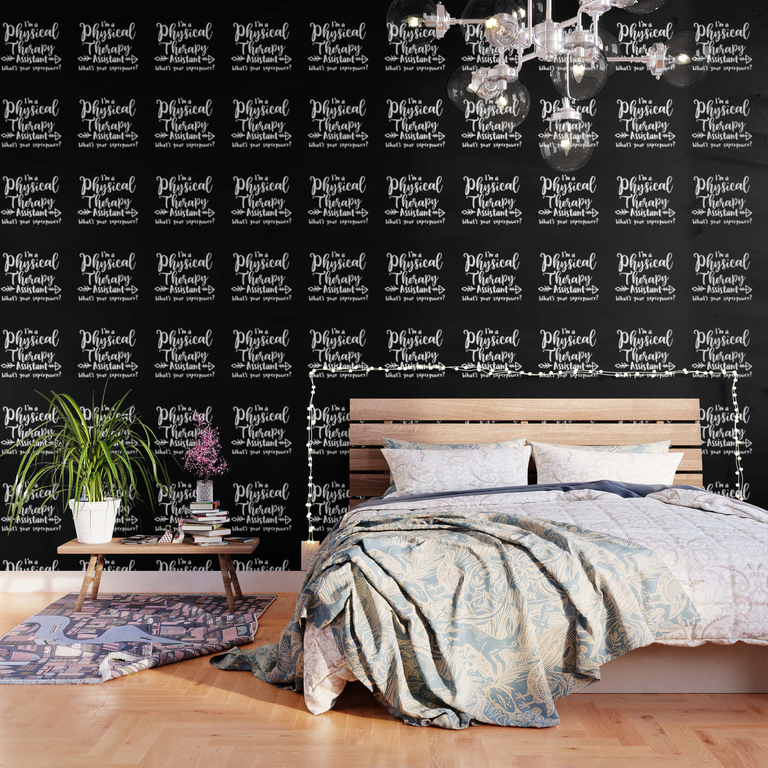 Physical Therapy Bedroom Wallpaper