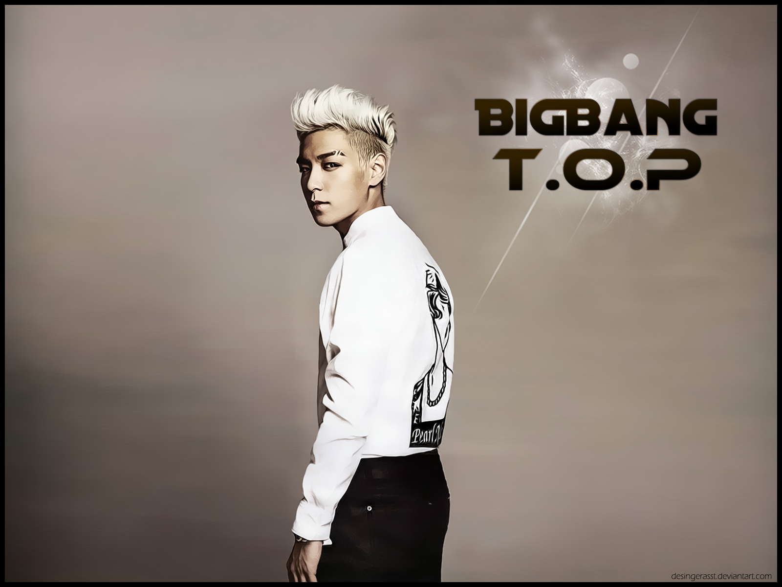 Big Bang T O P By Desingerasst