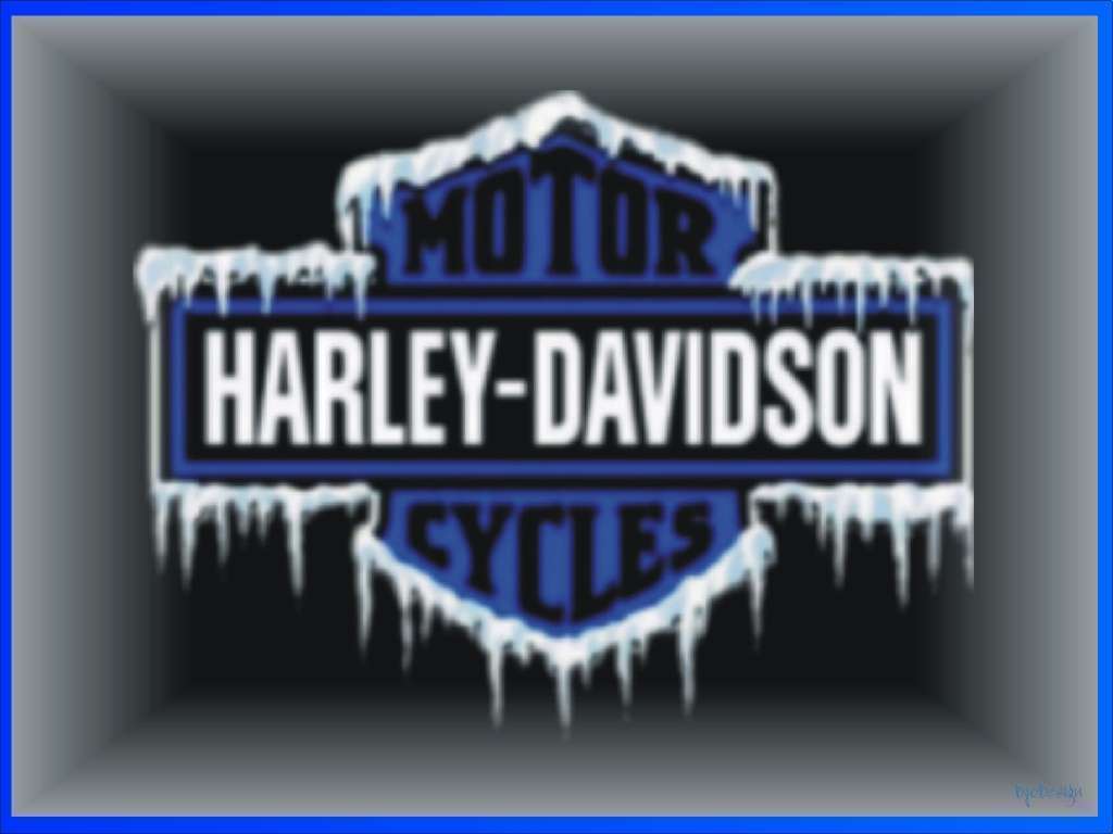 Harley Davidson Logo Ice Wallpaper Wallpapers Hd Car Wallpapers