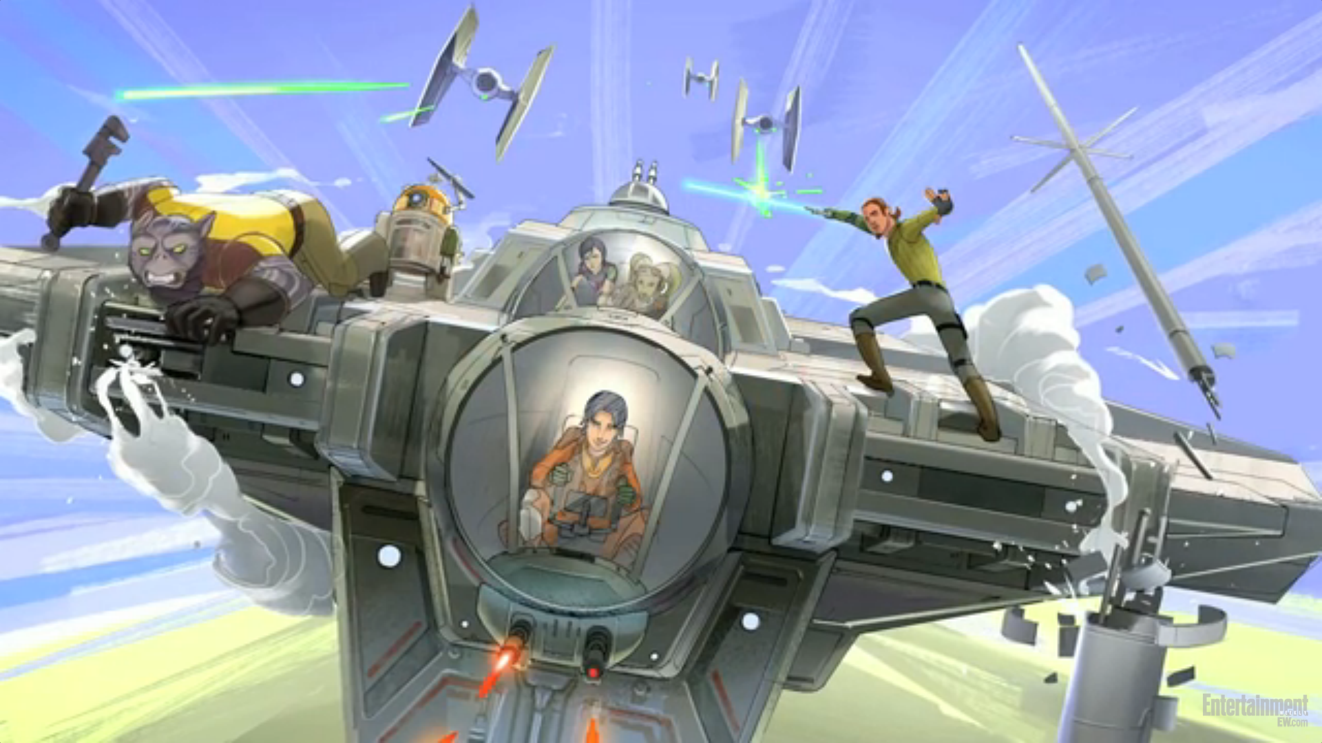 Crew Of The Ghost Star Wars Rebels Wallpaper