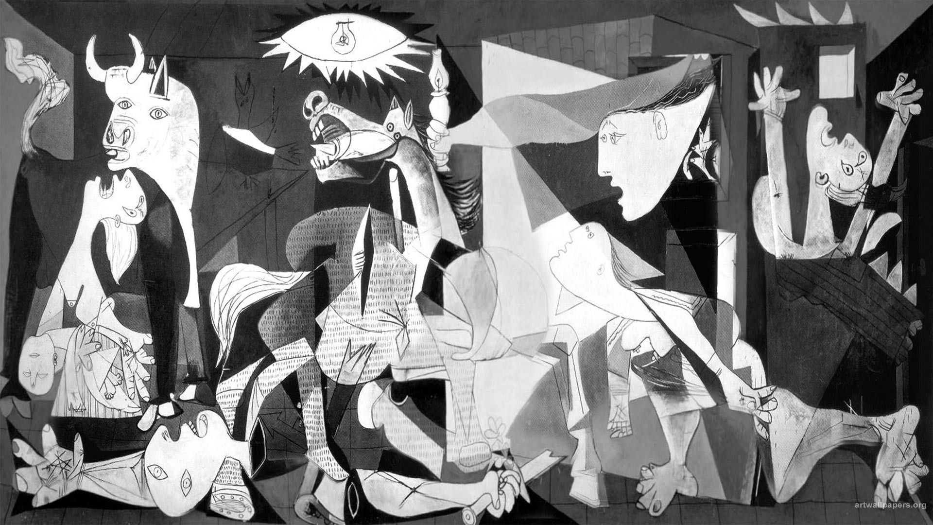 Pablo Picasso Guernica Painting Paintings