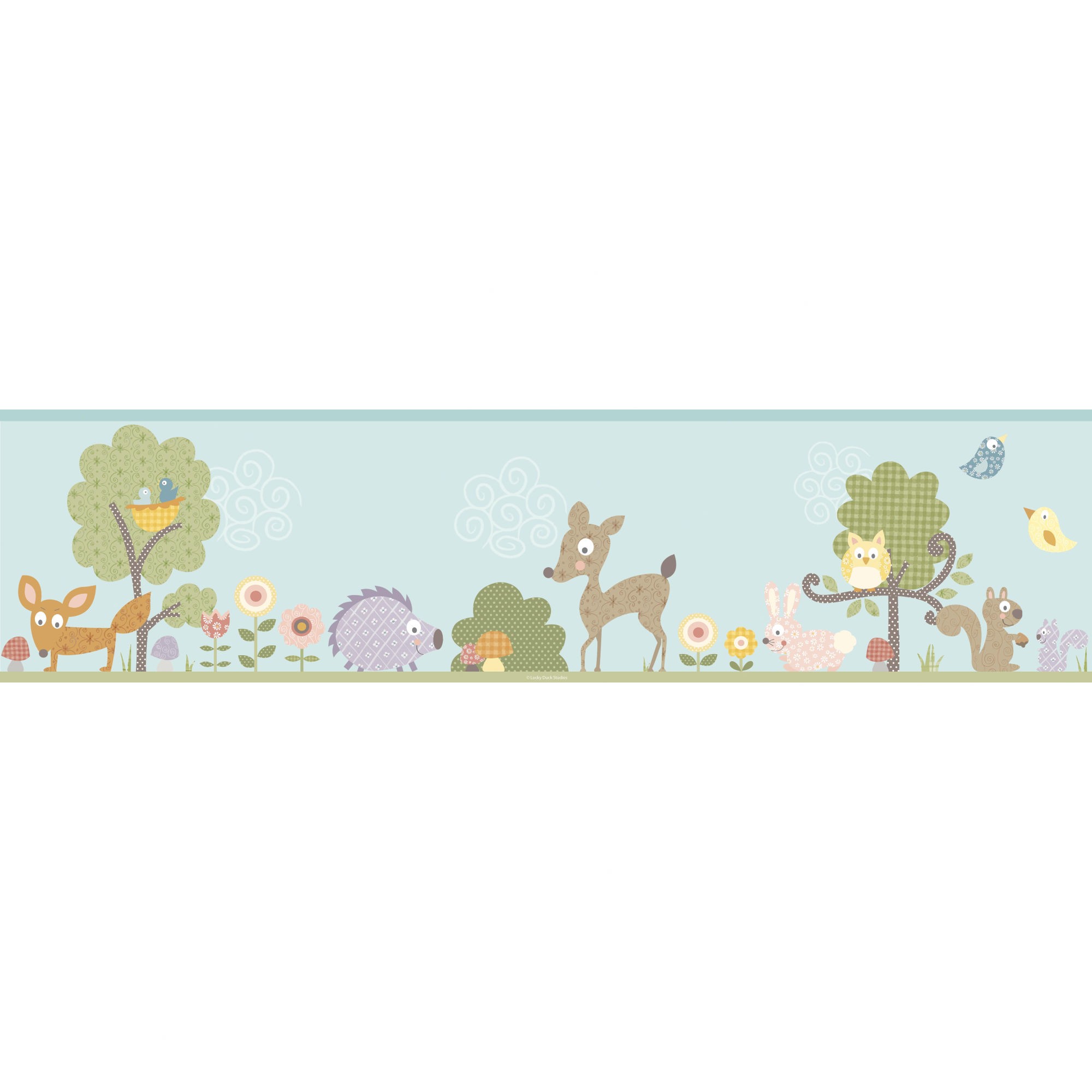 Free download Room Mates Studio Designs Woodland Animals Wall Border