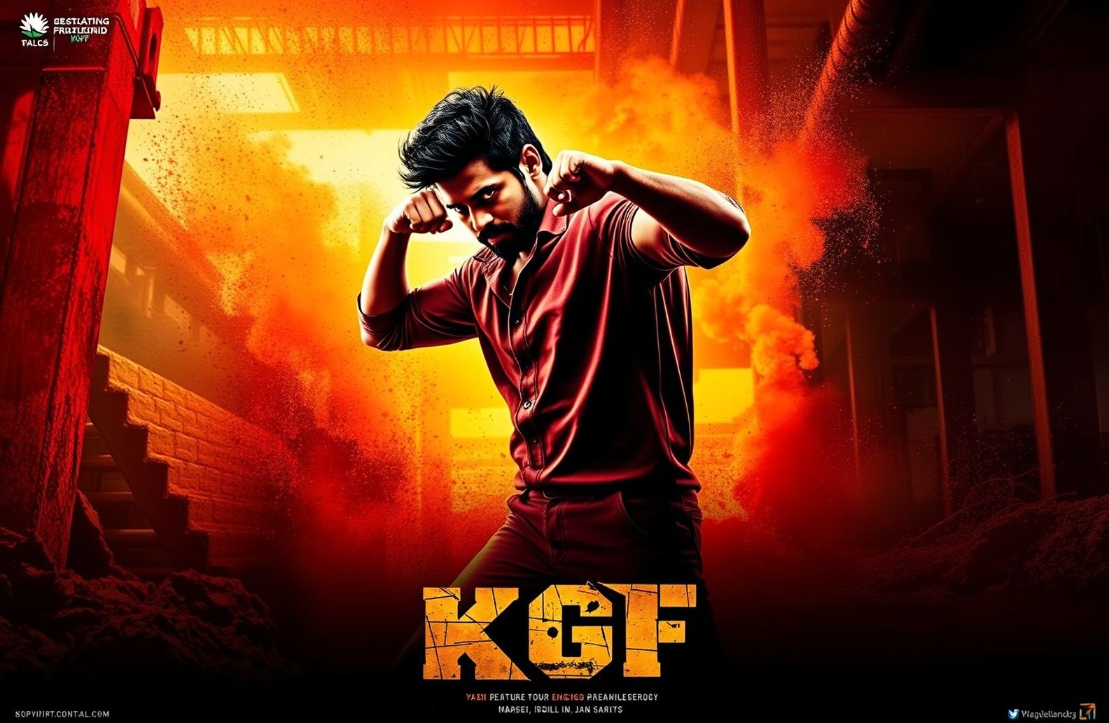Yash Kgf Wallpaper