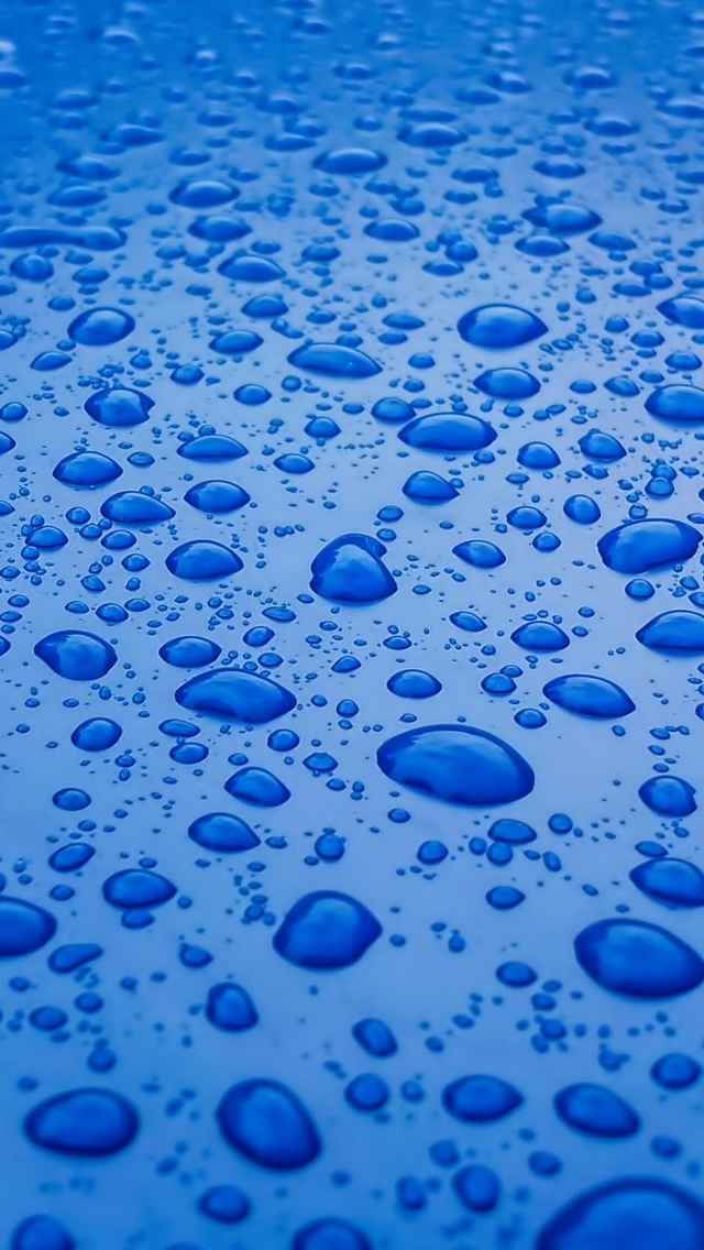 Water Drops Wallpaper for iPhone 5
