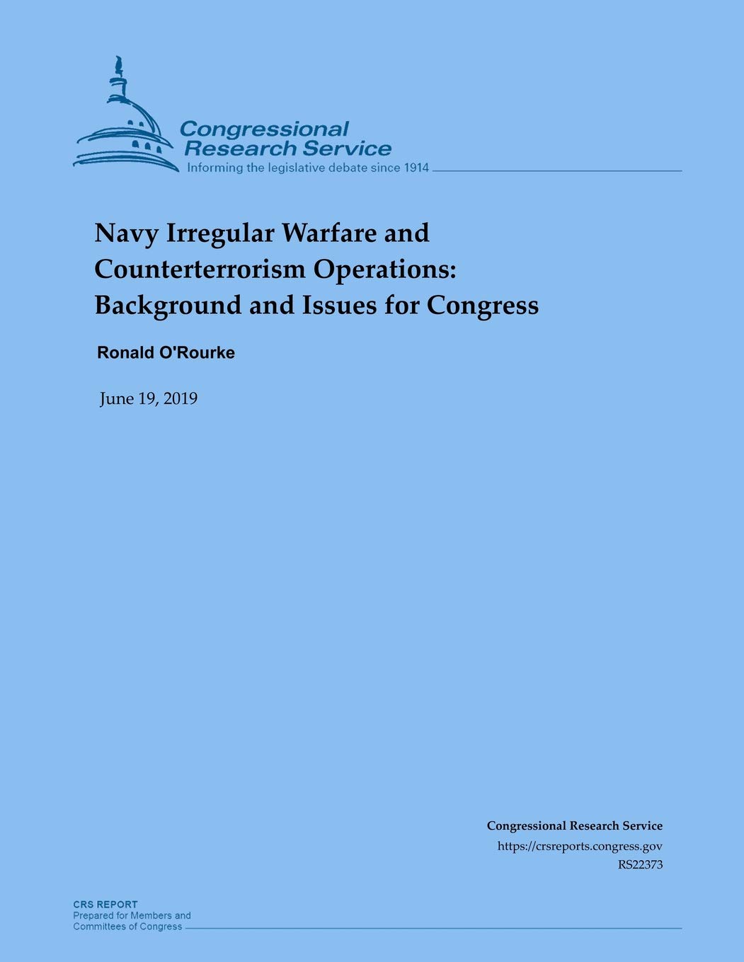 Navy Irregular Warfare And Counterterrorism Operations Background