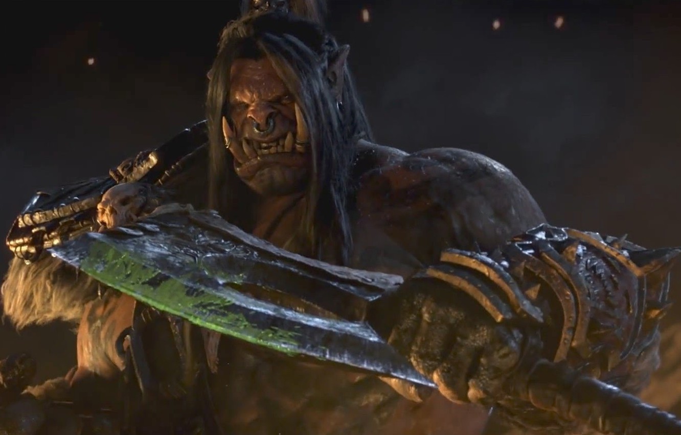 Wallpaper Fantasy Art Orc World Of Warcraft Warlords Draenor