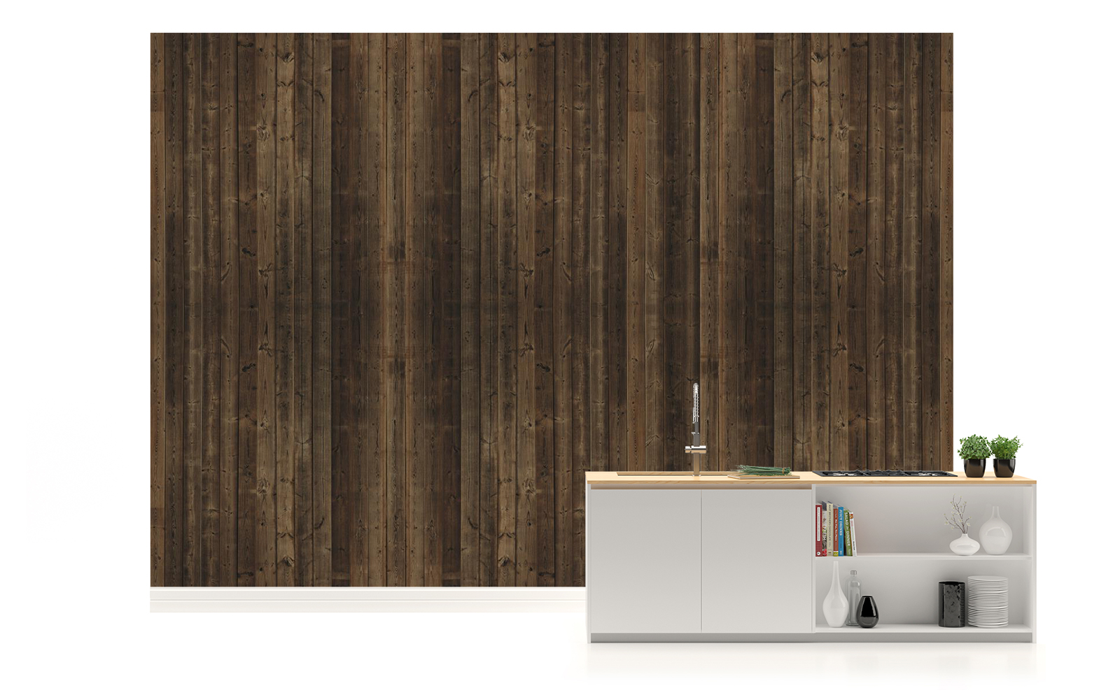 About Wood Planks Texture Photo Wallpaper Wall Mural Room 1089p