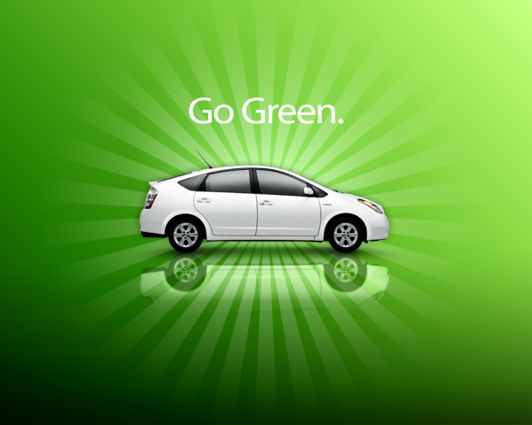 Prius Go Green Wallpaper By Furiousfelinefuries