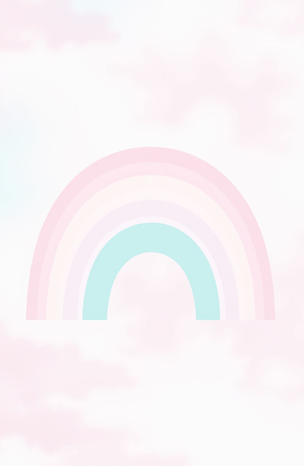 Pastel Rainbow Wallpaper