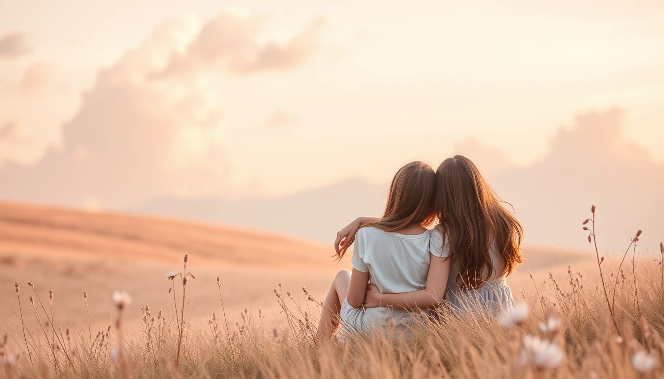 Softie Aesthetic Best Friend Wallpaper