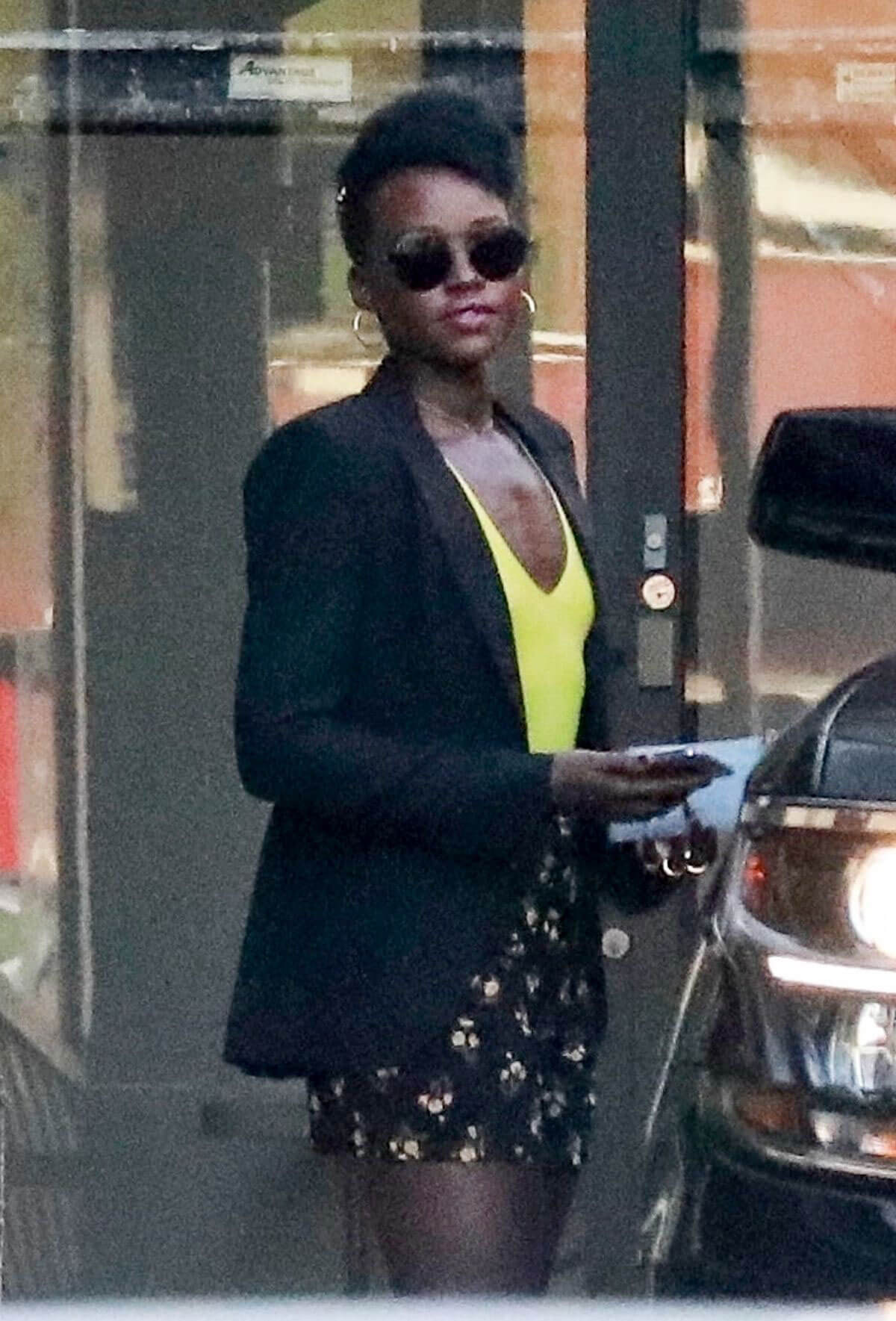 Lupita Nyong O Stills Out For Coffee At Cafe Gratitude In