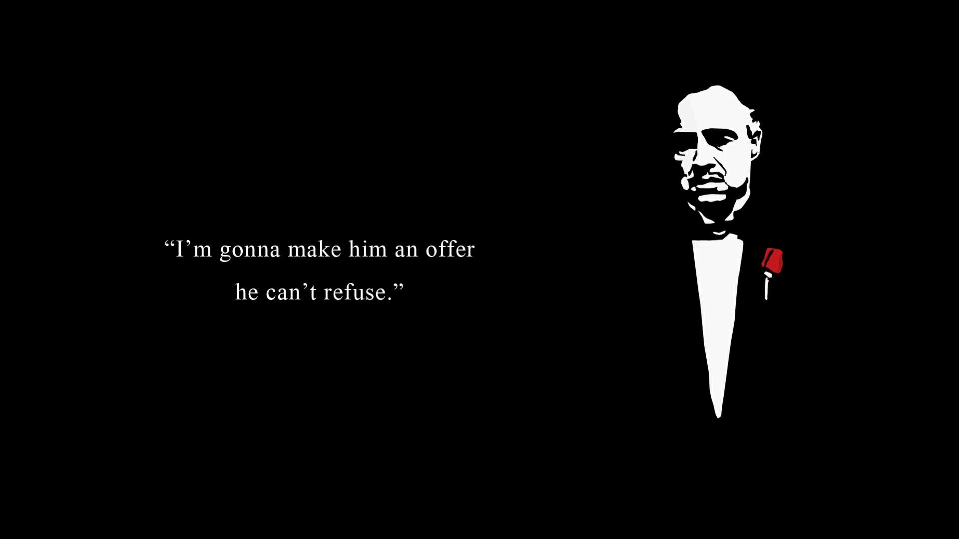 The Godfather Black Offer Mafia Movie Movies Wallpaper