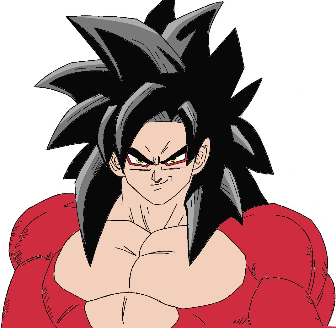 Goku Super Saiyan 4 by ChristopherDbz on DeviantArt