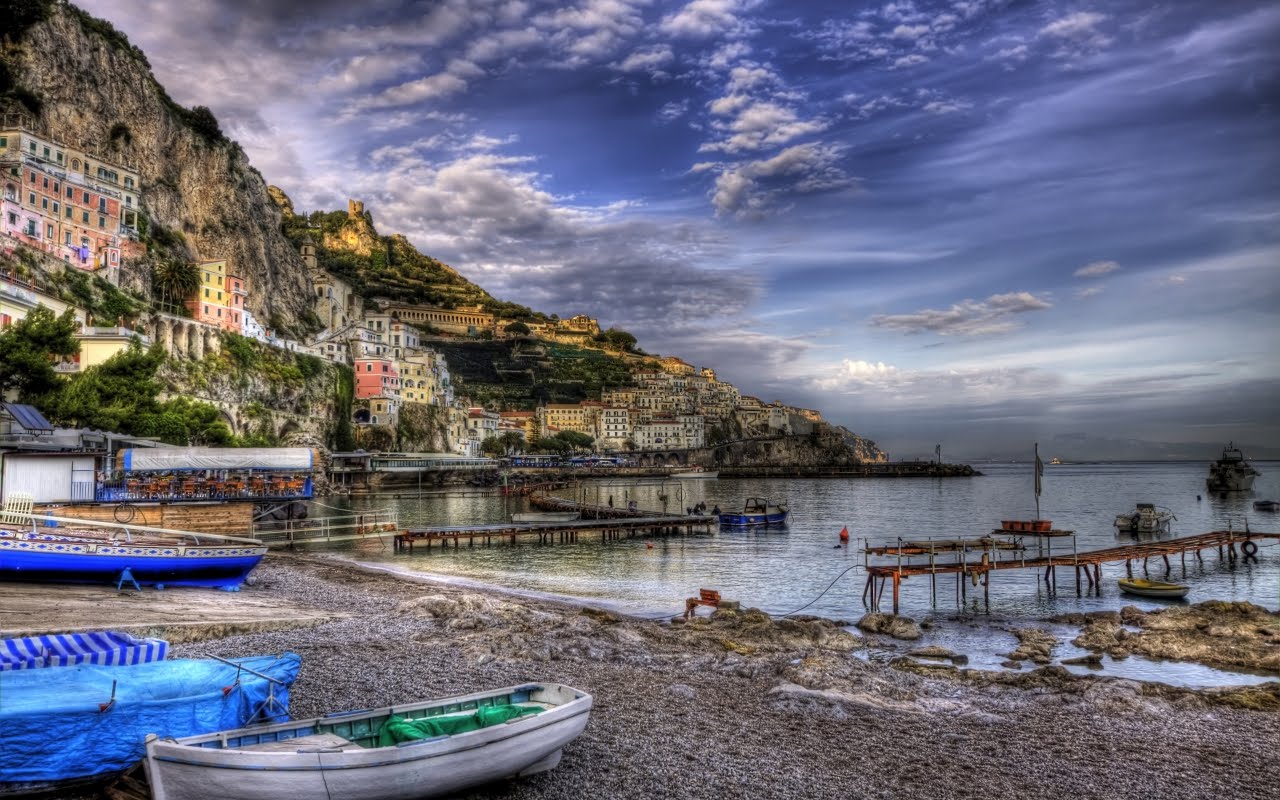Amalfi Italy Wallpaper HD Desktop