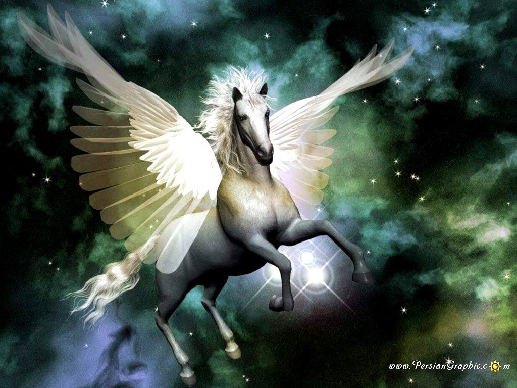 Flying Horse Wallpaper Desktop