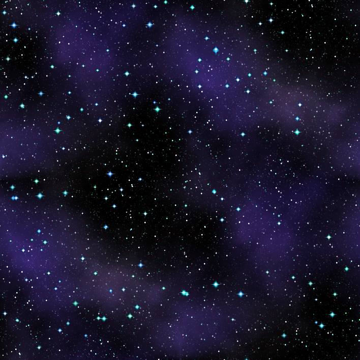 Gorgeous Night Sky With Stars Seamless Star Background