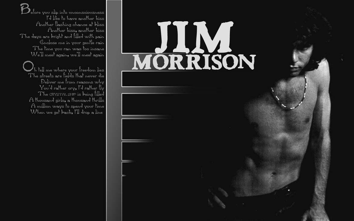 Jim Morrison Wallpaper Scan And Desktop Design Source