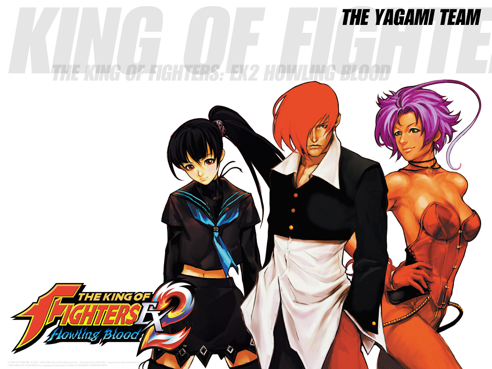 Atlus Usa Presents The King Of Fighters Ex2 Howling Blood
