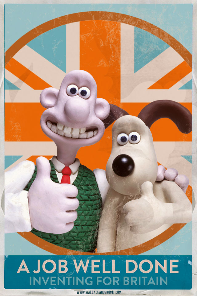 Wallpaper Wallace And Gromit