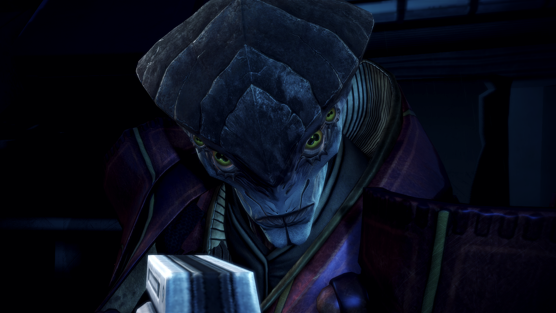 Prothean Smirk Mass Effect Wallpaper