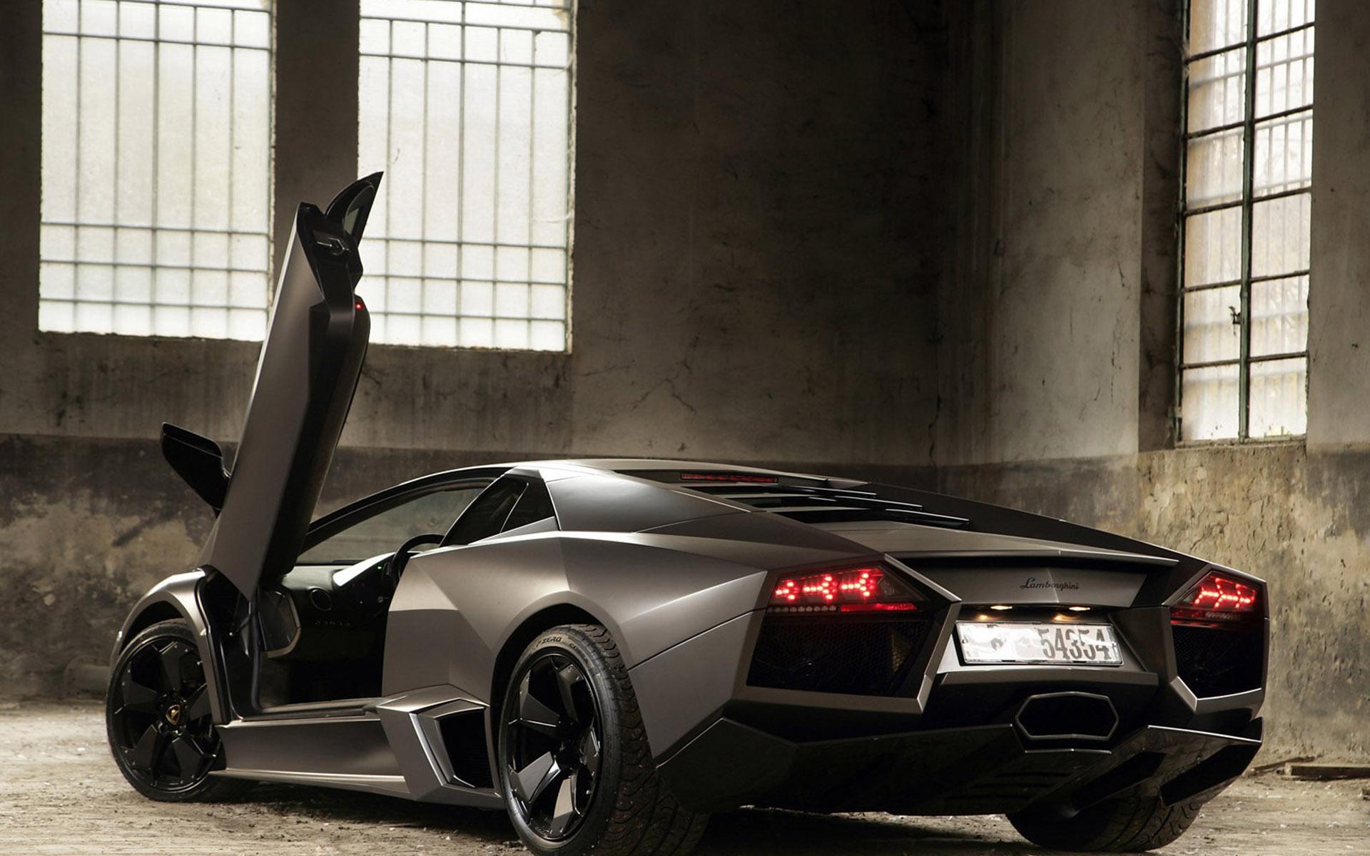 Lamborghini Reventon With An Open Door HD Desktop Wallpaper