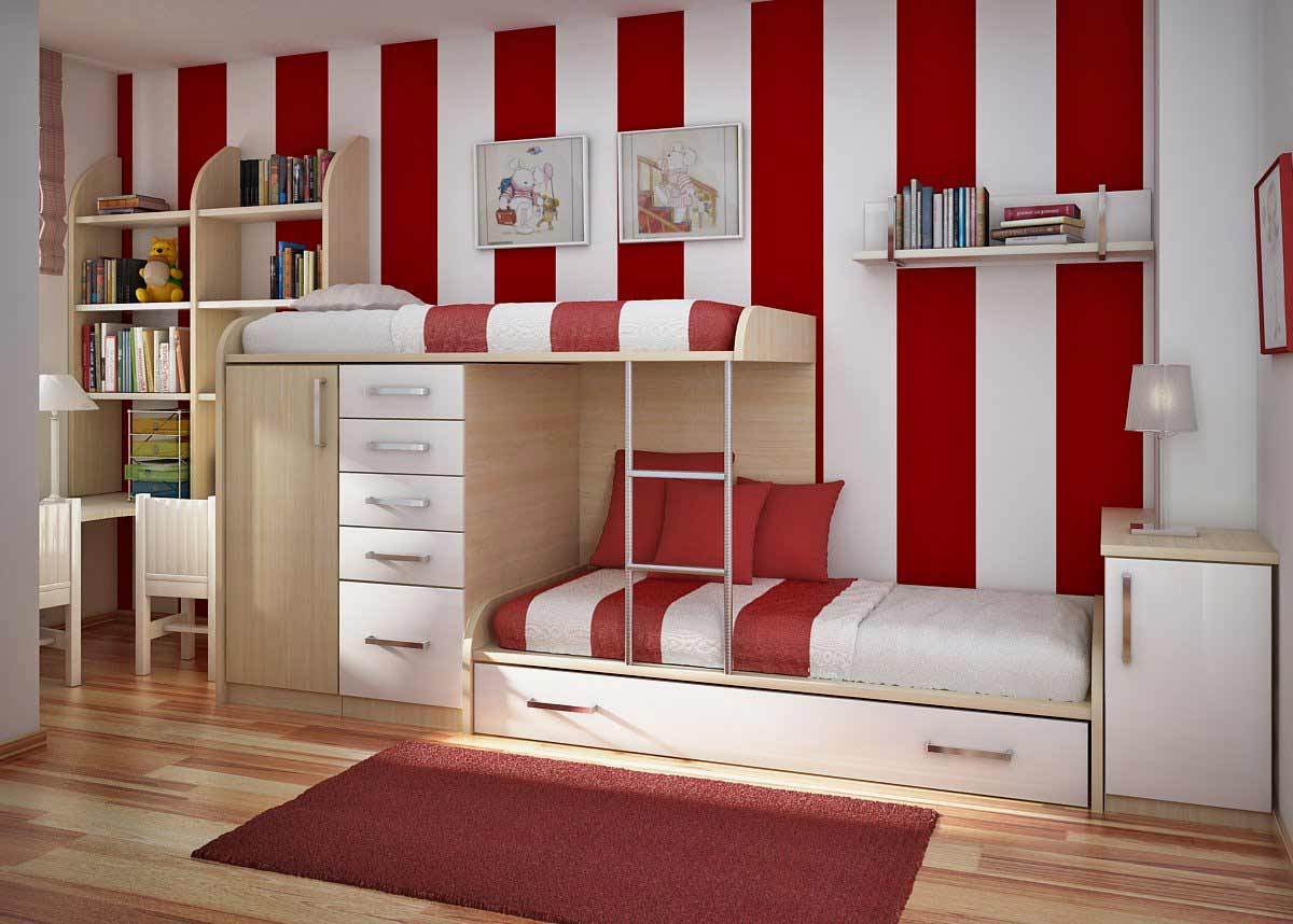 Awesome Bedrooms For Teenagers Bookshelf Ideas Small Spaces