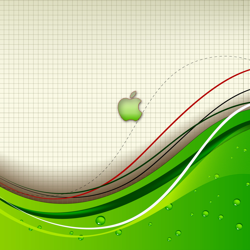 Abstract Apple Grid iPad Wallpaper iPadflava