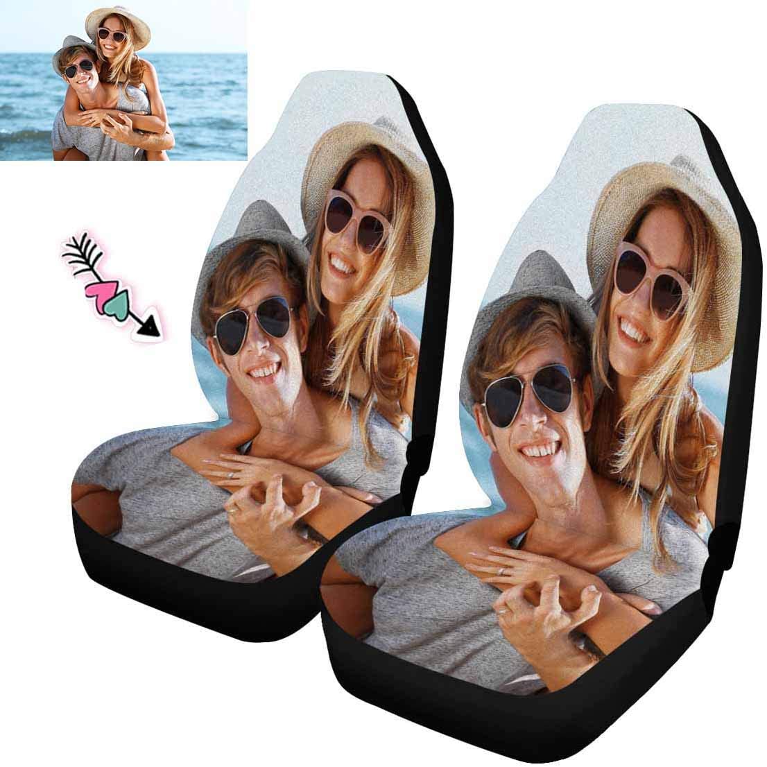 Amazon Mypupsocks Custom Face Photo Car Seat Covers