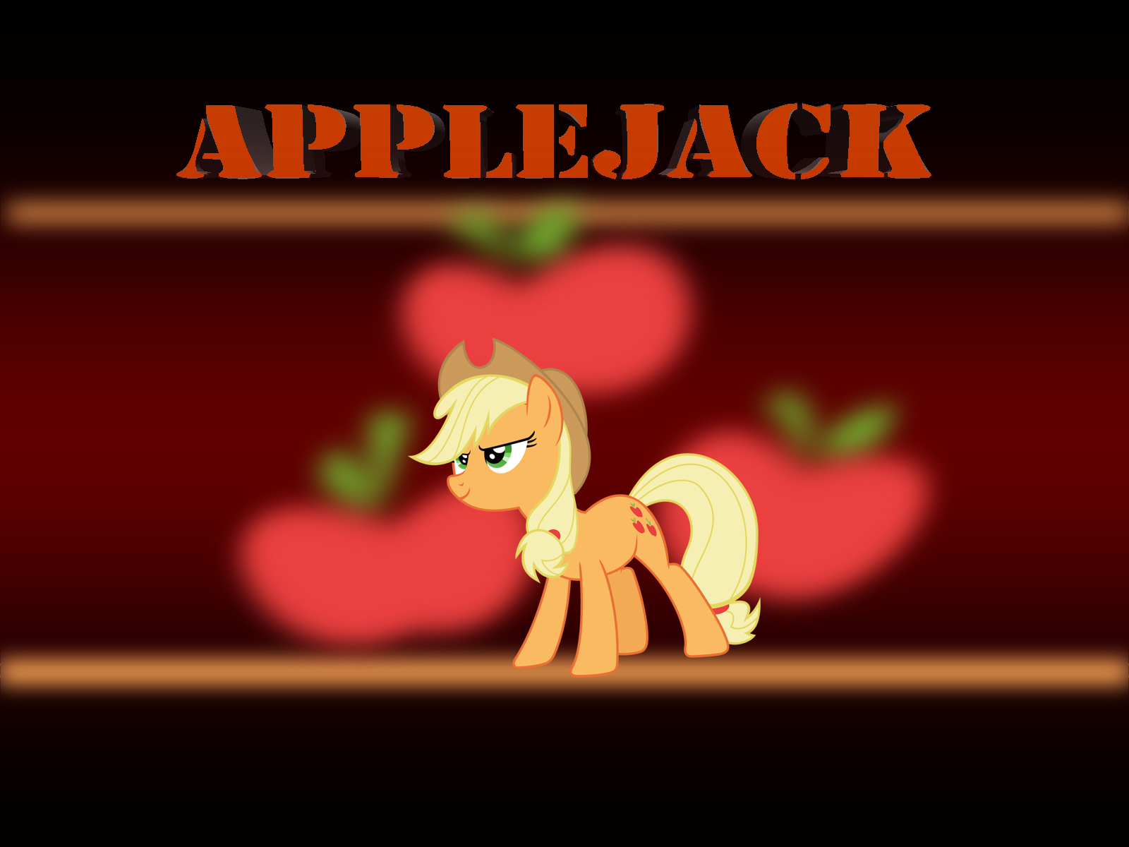 Applejack Wallpaper By Mylittledasssh