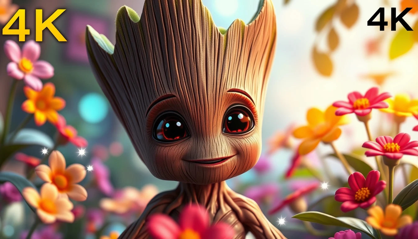 Baby Groot 4k Wallpaper